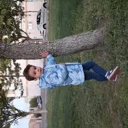 سویشرت کاپشنی پسرانه آبرنگی داخل پولار