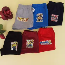 شورت تکی پسرانه پادار کوتاه، نخی Mو L مناسب 2تا4 ساله