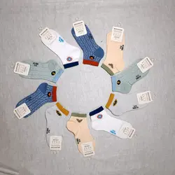 جوراب بچه گانه ساق کوتاه پسرانه و دخترانه وارداتی