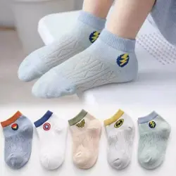 جوراب پسرانه فانتزی ساق کوتاه 1 ساله تا 9 ساله