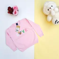 بلوز تکی گپ دخترانه وارداتی اعلا رنگ صورتی طرح Love