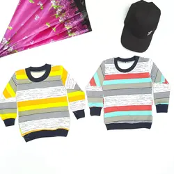 بلوز پسرانه آستین بلند چهار فصل طرح دار و چاپی