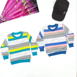 بلوز پسرانه آستین بلند چهار فصل طرح دار و چاپی