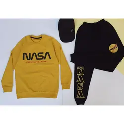 ست بلوز شلوار پاییزه پسرانه سایز 55،60،65 ،خردلی،یشمی،زرشکی