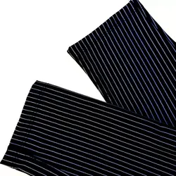 شلوار جذب راه راه مجلسی مشکی کمر کشی سبک و شیک