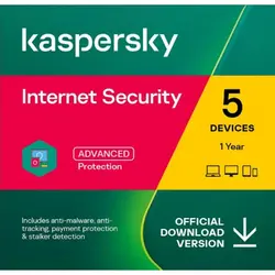 پنج کاربر  Kaspersky Internet Security