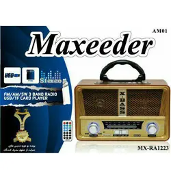 رادیو مکسیدر مدل MX-RA1223 AM01