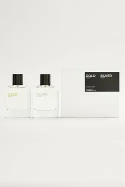 ست دوقلو زارا من سیلور و من گلد | ZARA - Man Silver + Man Gold
