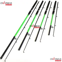 چوب دوتکه فایبر آلبااستار مدل hulk طول 2.10 متر