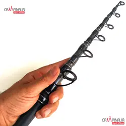 چوب تلسکوپی میکس کربن OCEAN US طول 3.60 متر