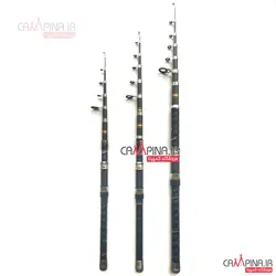 چوب ماهیگیری تلسکوپی کربن FireFox طول 2.70 متر