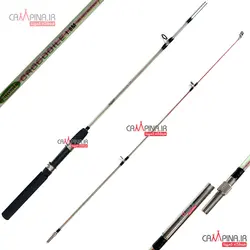 چوب دو تکه ژله ای سیم بکسل دار کروکدیل میشل سایز 1.80 متر - اتصال پیچی