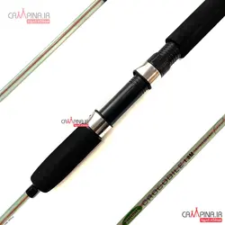 چوب دو تکه ژله ای سیم بکسل دار کروکدیل میشل سایز 1.80 متر - اتصال پیچی