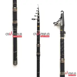 چوب ماهیگیری تلسکوپی کربن FireFox طول 2.40 متر