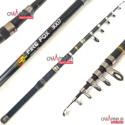 چوب ماهیگیری تلسکوپی کربن FireFox طول 3 متر