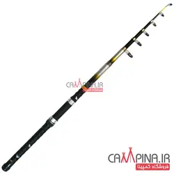 چوب ماهیگیری تلسکوپی فایبرگلاس برند TF طول 3.60 متر