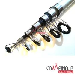 چوب ماهیگیری تلسکوپی فایبرگلاس برند TF طول 3.60 متر