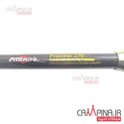 چوب تلسکوپی کربن MIKADO مدل Princess270 طول 2.70 متر