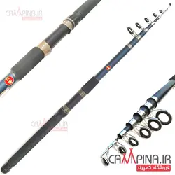 چوب ماهیگیری تلسکوپی فایبرگلاس برند GW طول 3.60 متر