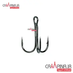 قلاب سه شاخه روکش کروم سایز 1