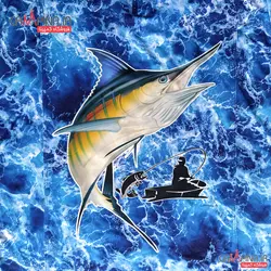 تیشرت ماهیگیری کمپینا طرح دریا B