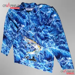 تیشرت ماهیگیری کمپینا طرح دریا A