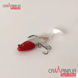 ماهی ژله ای سفید سر قرمز برند five stars کد 101