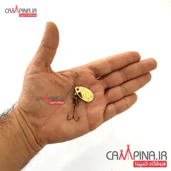 لانسه ماهیگیری mepps2 سایز 2 طلایی خال زرد