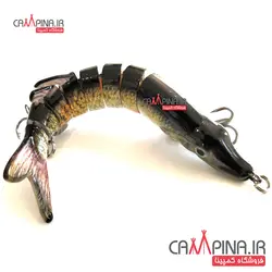 طعمه استخوانی 8 تکه طرح اردک ماهی 12 سانت 22 گرم