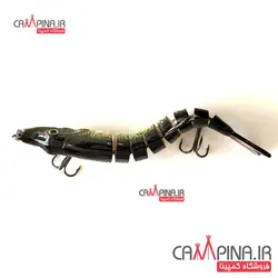 طعمه استخوانی 8 تکه طرح اردک ماهی 12 سانت 22 گرم