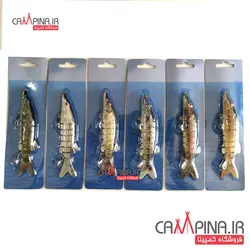 طعمه استخوانی 8 تکه طرح اردک ماهی 12 سانت 22 گرم