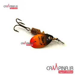 لانسه ماهیگیری mepps1 سایز 1 پرچمی قرمز مشکی