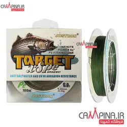 نخ ابریشمی 8 لایه JustRon طول 100 متر