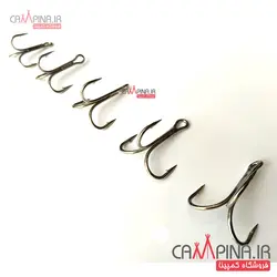 قلاب سه شاخه Sea Fish کد 3551 سایز 5/0 - نیکل