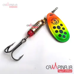 لانسه ماهیگیری mepps3 سایز 3 - پرچمی خال دار