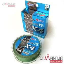 نخ ابریشمی سبز Real Sport طول 100 متر