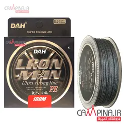نخ ابریشمی خاکستری Lron Man طول 100 متر