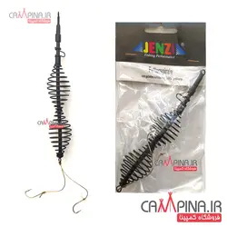فنر فیدر قلاب دار jenzi دوقلو (دو فنر)