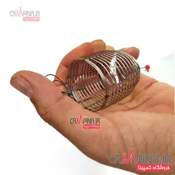 طعمه پاش درب دار مدل قفسی کد 449