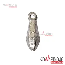 سرب ماهیگیری مدل اشکی سایز 3 وزن 100 گرم