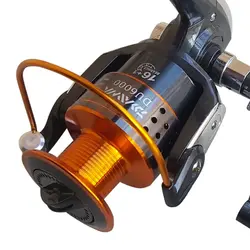 چرخ ماهیگیری دایوا مدل DU6000 به همراه نخ ماهیگیری