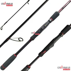 چوب دوتکه کربن Rooky طول 1.98 متر اکشن 5 تا 25 گرم