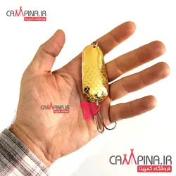 قاشقک دوبل Hawas طلایی-مسی 30 گرمی