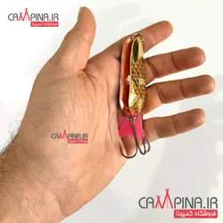 قاشقک دوبل Hawas طلایی-مسی 30 گرمی