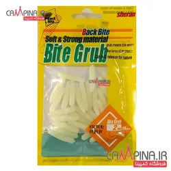 طعمه ژله ای کرم مصنوعی 2.5 سانتیمتری بسته 30 تایی