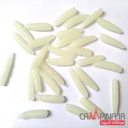 طعمه ژله ای کرم مصنوعی 2.5 سانتیمتری بسته 30 تایی