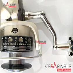 چرخ ماهیگیری YK6000 برند Hong Xiang گیربکسی با دسته یدک