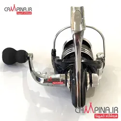 چرخ ماهیگیری GW2000 با دسته، پایه و اسپول فلزی