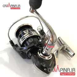 چرخ ماهیگیری GW2000 با دسته، پایه و اسپول فلزی