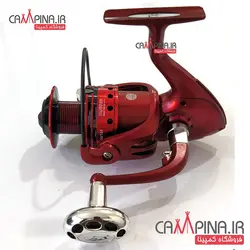 چرخ ماهیگیری ضد آب HU6000 برند HongXiang اسپول فلز رنگ قرمز